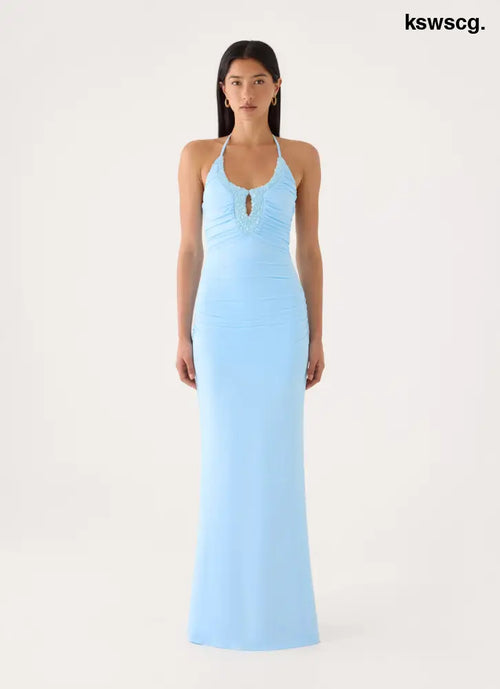 Aminata Maxi Dress - Blue - Maxi Dresses