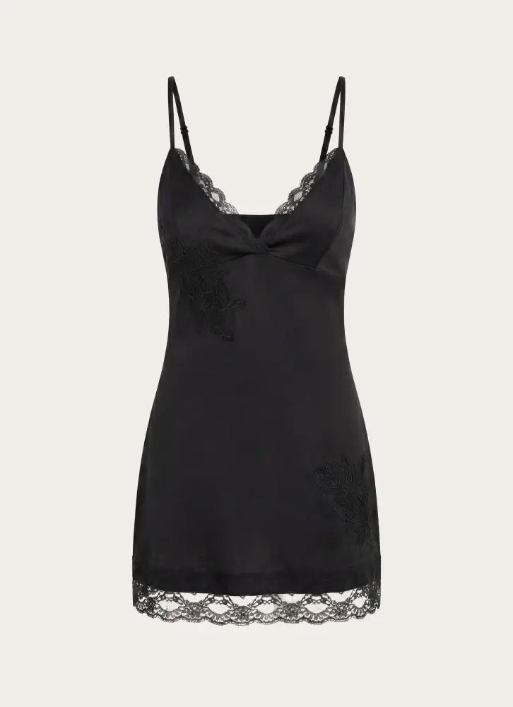 Cassidy Mini Dress - Black - Mini Dresses