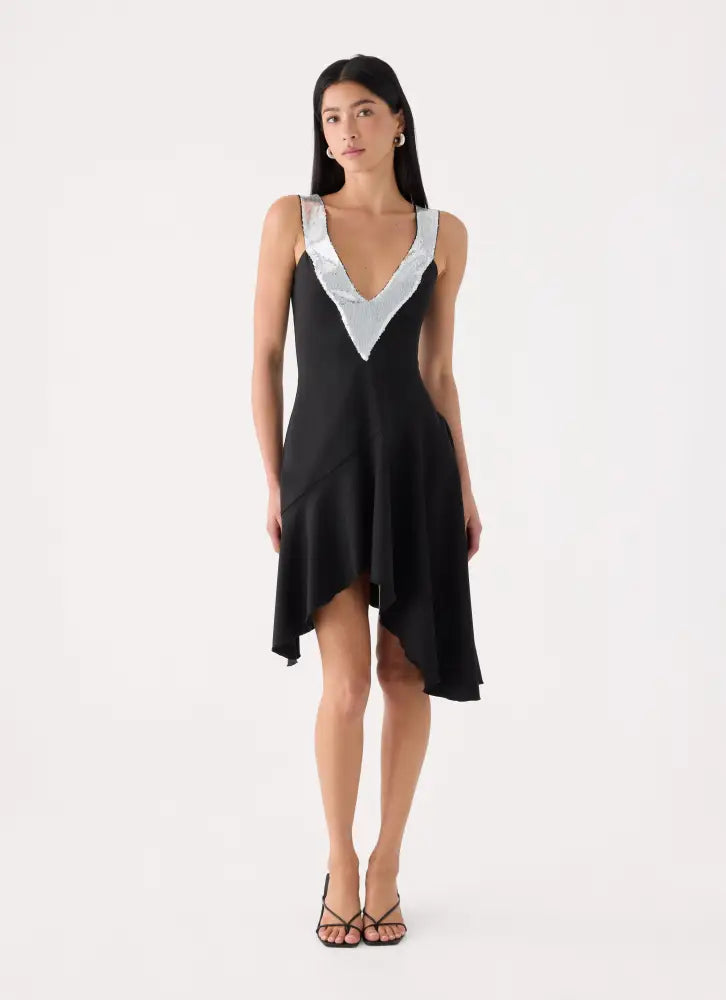 Eluna Midi Dress - Black - Midi Dresses