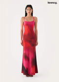 Freyah Maxi Dress - Pink Violet Bloom - Maxi Dresses