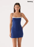 Julea Mini Dress - Rich Blue - Mini Dresses