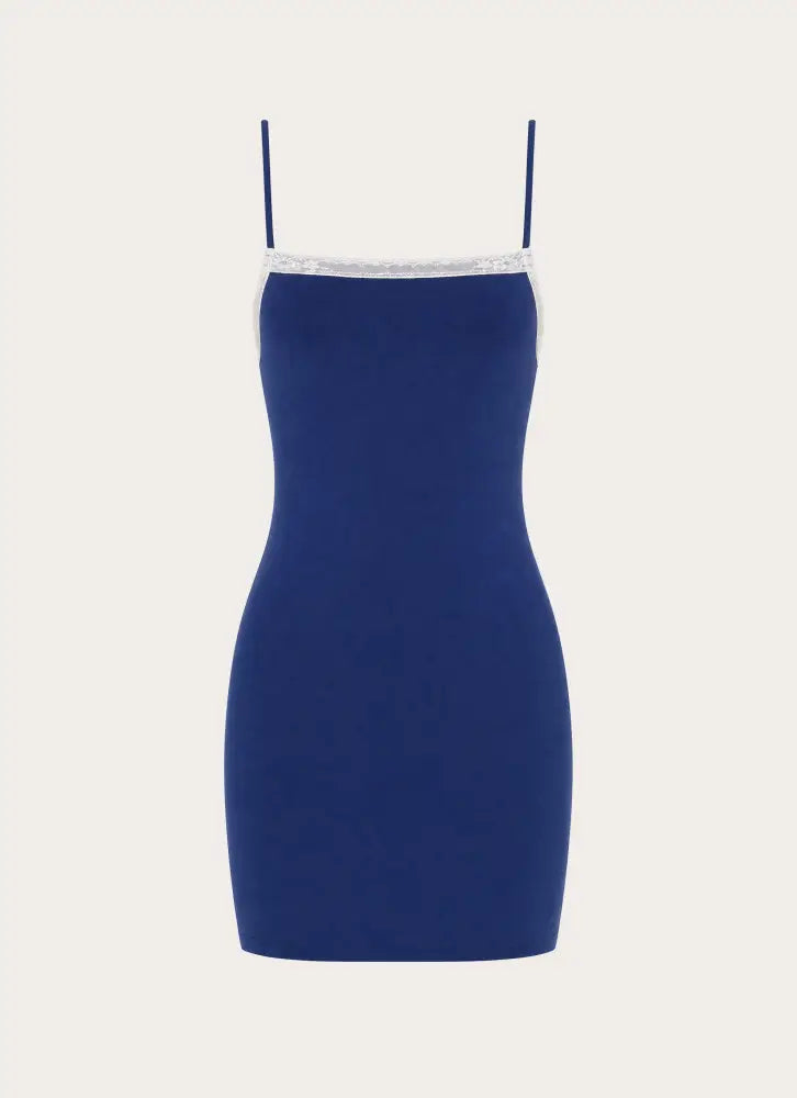 Julea Mini Dress - Rich Blue - Mini Dresses
