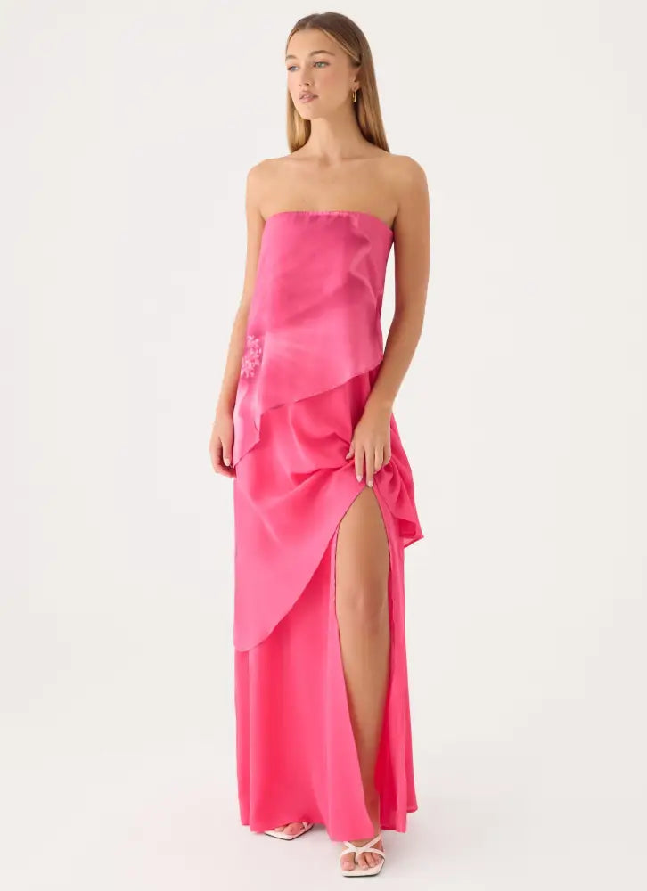 Persuasive Maxi Dress - Coral - Maxi Dresses