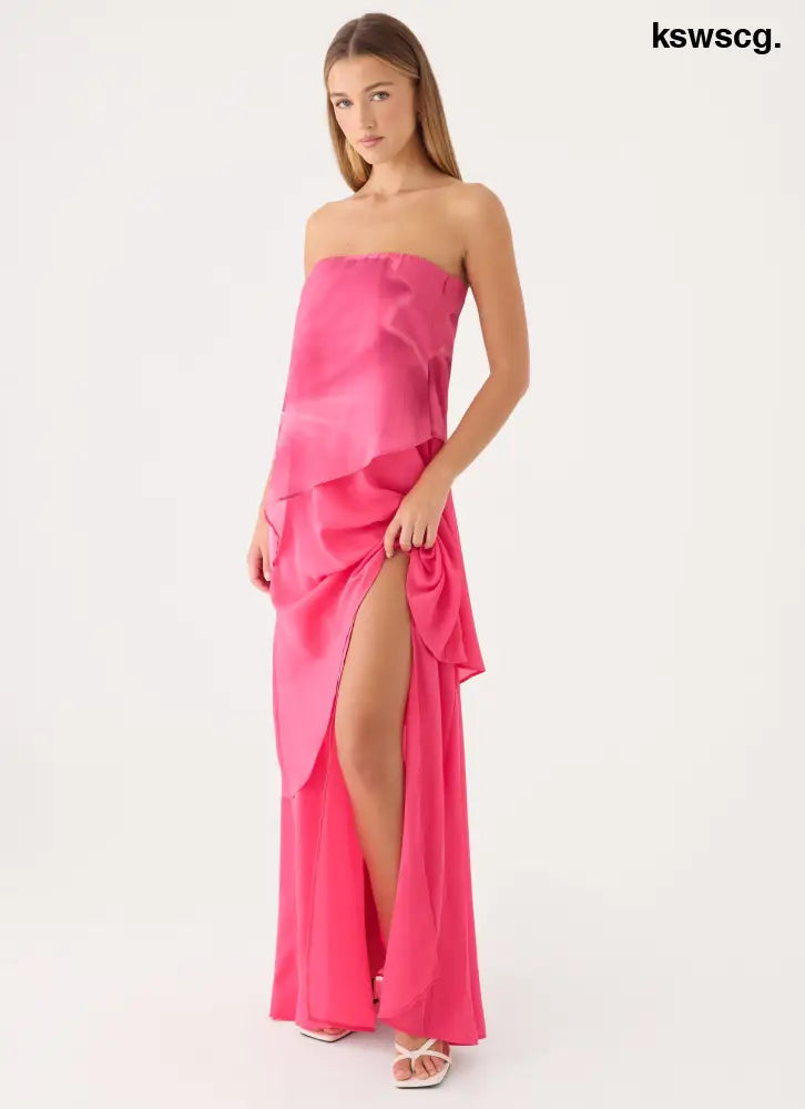 Persuasive Maxi Dress - Coral - Maxi Dresses