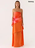Persuasive Maxi Dress - Orange Blossom - Maxi Dresses