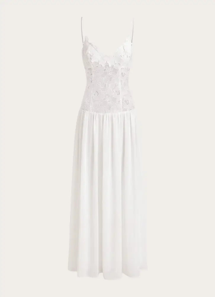 Shooting Love Maxi Dress - White - Maxi Dresses