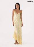 Take A Photo Midi Dress - Yellow - Midi Dresses